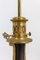 Sheet Metal and Gold Bronze Lamps, 1880s, Set of 2 5