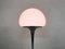 Stehlampe aus Opalglas & Chrom von Goffredo Reggiani, Italien, 1960er 5