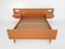 Scandinavian Teak Bed, Denmark, 1950s, Image 1