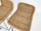 Rattan und Metall Barhocker von Rohe Noordwolde, Niederlande 1950er, 3er Set 7