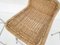 Rattan und Metall Barhocker von Rohe Noordwolde, Niederlande 1950er, 3er Set 9