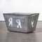 Vintage French Galvanised Feed Container 9