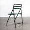 French Army Green Metal Folding Chair, 1960s 11