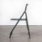 French Army Green Metal Folding Chair, 1960s, Image 10