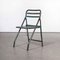 French Army Green Metal Folding Chair, 1960s 7