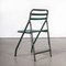 French Army Green Metal Folding Chair, 1960s, Image 11
