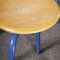 French Stacking School Stool, 1960s 4