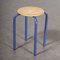French Stacking School Stool, 1960s, Image 6
