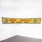 Yellow Canvas Advertising Pigeon Voyageur Banner, 1950s 1