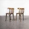 Bentwood Dark Walnut Dining Chairs, 1950s, Set of 2 4