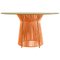 Orange Caribe Dining Table by Sebastian Herkner, Image 1