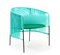 Mint Caribe Lounge Chair by Sebastian Herkner 2