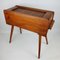 Danish Sewing Box Cabinet with Roll Top, 1950s, Image 1