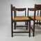Mid-Century Large Wenge Dining Chairs, 1960s, Set of 6, Image 6