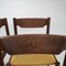 Grandes Chaises de Salle à Manger Mid-Century en Wengé, 1960s, Set de 6 10
