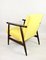 Fauteuil Vintage Jaune, 1970s 4