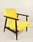 Fauteuil Vintage Jaune, 1970s 1