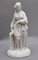 19th-Century Parian Figure of a Woman Leaning on a Column, Image 1