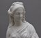 19th-Century Parian Figure of a Woman Leaning on a Column 4