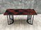 Side Table or Console in Metal and Enamelled Lava 11