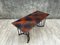 Side Table or Console in Metal and Enamelled Lava 3