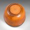 Vintage Small Japanese Mahogany Lidded Treen, 1950s 10