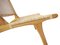 Brasilianischer Mid-Century Sessel aus Schilfrohr und Massivholz 2