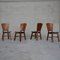 Mid-Century Wooden Dining Chairs, Set of 4 11