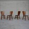 Mid-Century Wooden Dining Chairs, Set of 4, Image 11