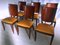 Mid-Century Italian Yellow Dining Chairs by Vittorio Dassi, 1950s, Set of 6, Image 11