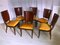 Mid-Century Italian Yellow Dining Chairs by Vittorio Dassi, 1950s, Set of 6 18