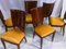 Mid-Century Italian Yellow Dining Chairs by Vittorio Dassi, 1950s, Set of 6 8