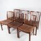 Mahogany Dining Room Chairs by Fritz Hansen, 1940s, Set of 6 5
