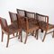 Mahogany Dining Room Chairs by Fritz Hansen, 1940s, Set of 6 10