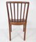 Mahogany Dining Room Chairs by Fritz Hansen, 1940s, Set of 6 19