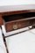 Mahogany and Red Leather Desk, 1930s, Image 12