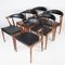 Model BA113 Rosewood Dining Room Chairs by Johannes Andersen for CFC Silkeborg, Set of 6, Image 7