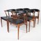 Model BA113 Rosewood Dining Room Chairs by Johannes Andersen for CFC Silkeborg, Set of 6, Image 8