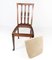 Rosewood Dining Room Chairs, 1920s, Set of 4, Image 15