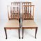 Rosewood Dining Room Chairs, 1920s, Set of 4, Image 2