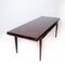 Mesa de centro danesa de teca con cajón, años 60, Imagen 7