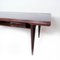 Mesa de centro danesa de teca con cajón, años 60, Imagen 2