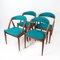 Model 31 Dining Chairs by Kai Kristiansen for Andersen Møbelfabrik, 1956, Set of 4 5