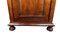 Late Dark Polished Mahogany Empire Tall Cabinet, Image 10