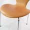 Model 3107 Dining Chairs by Arne Jacobsen and Fritz Hansen, 1973, Set of 4 10