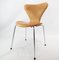 Model 3107 Dining Chairs by Arne Jacobsen and Fritz Hansen, 1973, Set of 4 9