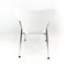 White Model 3207 Chair with Armrests by Arne Jacobsen and Fritz Hansen 11