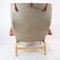 Pernilla Easy Chair with Beech Stool by Bruno Mathsson for DUX, 1970s, Set of 2 12