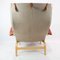 Pernilla Easy Chair with Beech Stool by Bruno Mathsson for DUX, 1970s, Set of 2, Image 12