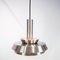 Danish Steel Ceiling Pendant Lamp, 1960s 9